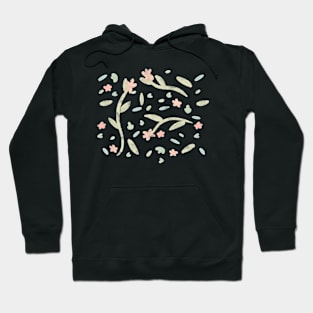 Watercolor Floral pattern Hoodie